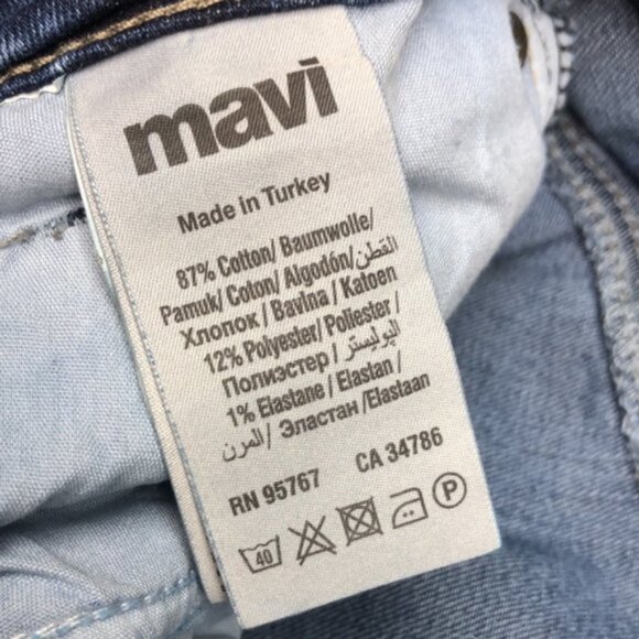 PREMIUM MAVI ASHLEY MIDRISE BOOTCUT JEANS 26x34 - Picture 5 of 13
